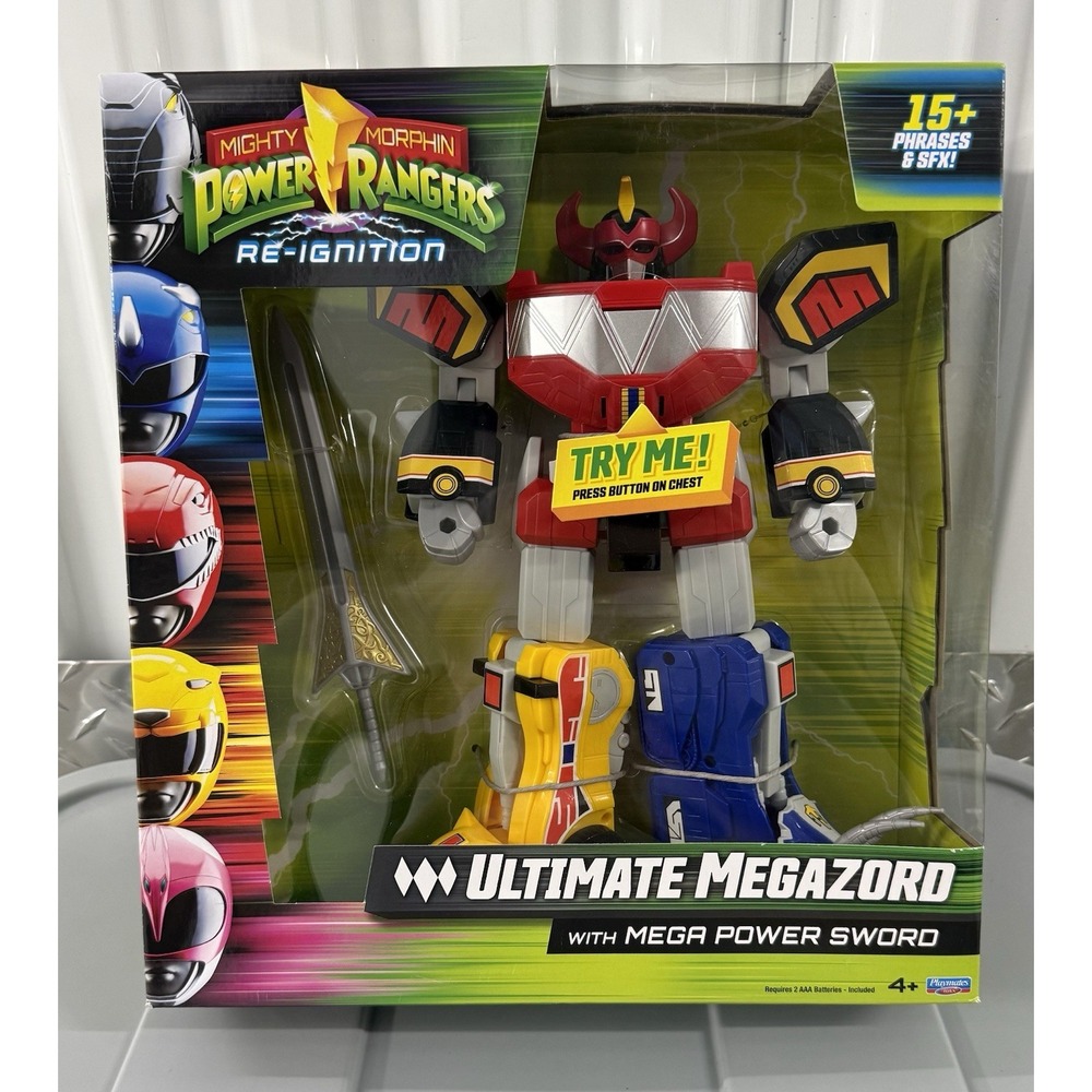 Mighty Morphin Power Rangers Re-Ignition Ultimate Megazord Playmates NEW SEALED